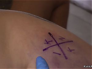 marvelous honey ass-fuck romped in tattoo shop