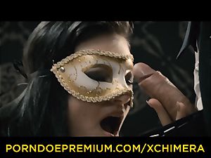 XCHIMERA - Office stunner experiences sensual fantasy nail