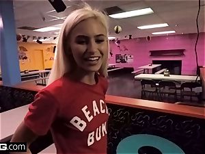 little teen Kiara goes from skating rink to sucking sausage
